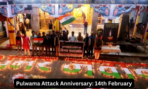 Pulwama Attack Anniversary: आतंकी हमले में शहीद 40 जवानों को CRPF ने दी श्रद्धांजलि |_3.1