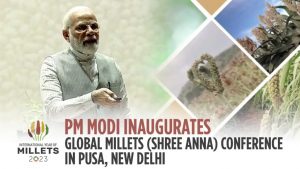 प्रधान मंत्री मोदी ने वैश्विक बाजरा सम्मेलन का उद्घाटन किया |_3.1