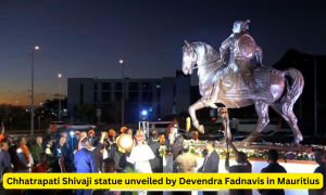 मॉरीशस में देवेंद्र फडणवीस ने किया छत्रपति शिवाजी महाराज की प्रतिमा का अनावरण |_3.1