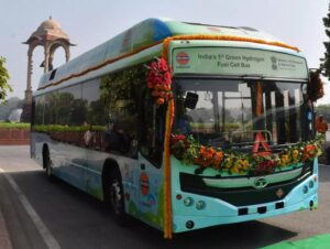 ग्रीन हाइड्रोजन से चलने वाली देश की पहली बस का हुआ अनावरण : जानें क्या है विशेषताएँ |_3.1