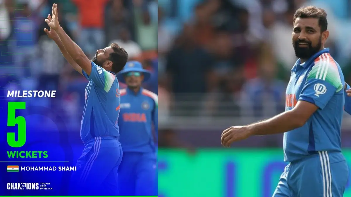 मोहम्मद शमी 200 वनडे विकेट के साथ एलीट क्लब में शामिल हुए