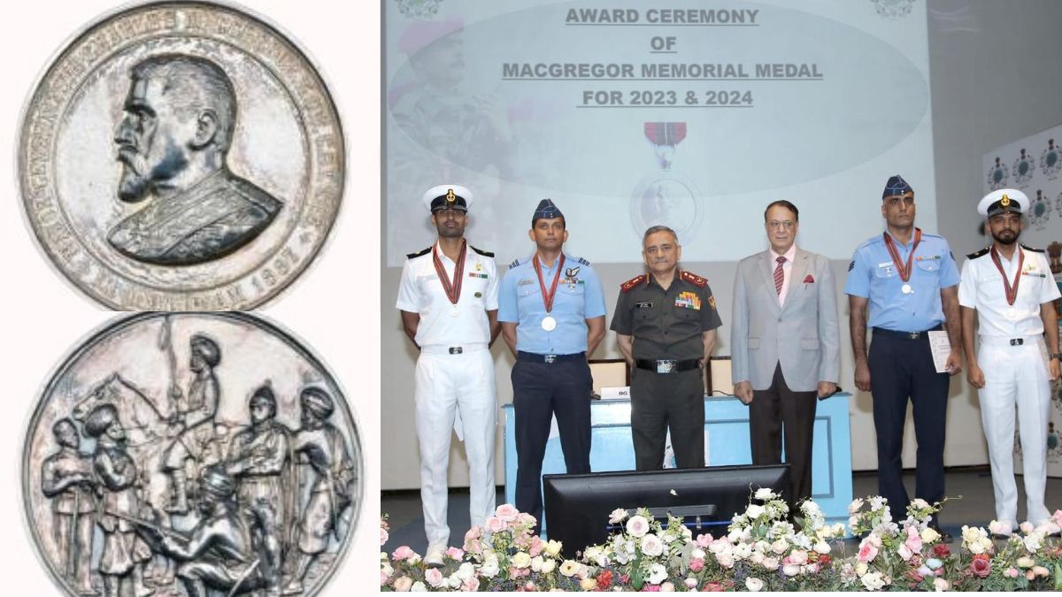5 सैन्यकर्मियों को प्रतिष्ठित मैकग्रेगर मेमोरियल मेडल से सम्मानित किया गया