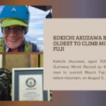 102 वर्ष की उम्र में माउंट फुजी पर चढ़े जापान के कोकिचि अकुज़ावा