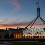 ऑस्ट्रेलिया ने 2035 तक उत्सर्जन लक्ष्य बढ़ाकर 62% किया