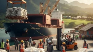 छत्तीसगढ़ से पापुआ न्यू गिनी को फोर्टिफाइड चावल कर्नेल का पहला निर्यात