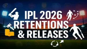 IPL 2026 रिटेंशन और रिलीज़ लिस्ट: पूरी टीम, नीलामी पर्स, मुख्य अपडेट और ट्रेंडिंग सवाल