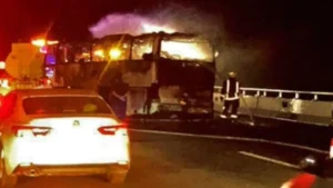 मदीना के पास बस-टैंकर टक्कर में 42 भारतीयों की मौत