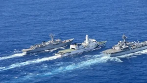 Indian Navy की फर्स्ट ट्रेनिंग स्क्वाड्रन दक्षिण पूर्व एशिया के लिए रवाना