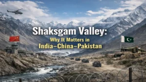 शक्सगाम घाटी: भारत-चीन-पाकिस्तान के लिए यह क्यों महत्वपूर्ण है