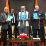 उपराष्ट्रपति सी. पी. राधाकृष्णन ने राम जन्मभूमि यात्रा पर पुस्तक का विमोचन किया