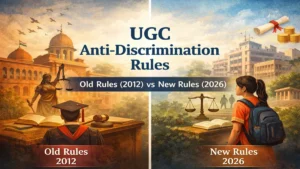 UGC भेदभाव विरोधी नियम: पुराने नियम (2012) बनाम नए नियम (2026)