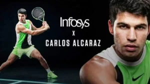 Infosys ने किया बड़ा ऐलान: ग्रैंड स्लैम चैम्पियन Carlos Alcaraz को बनाया ग्लोबल ब्रांड एंबेसडर